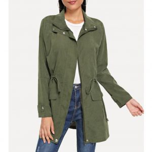 Jacken & Mäntel 13 Leichter Damen Anorak mit Taillenzug