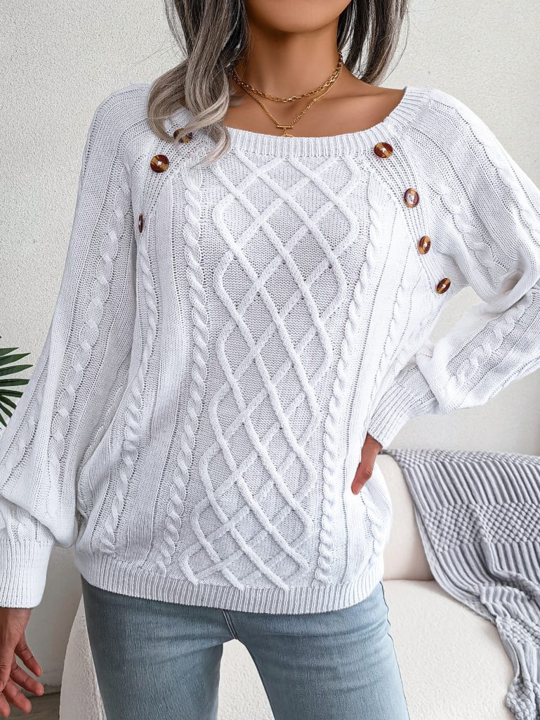 Pullover & Strickjacken 25 Modischer Grobstrick Pullover